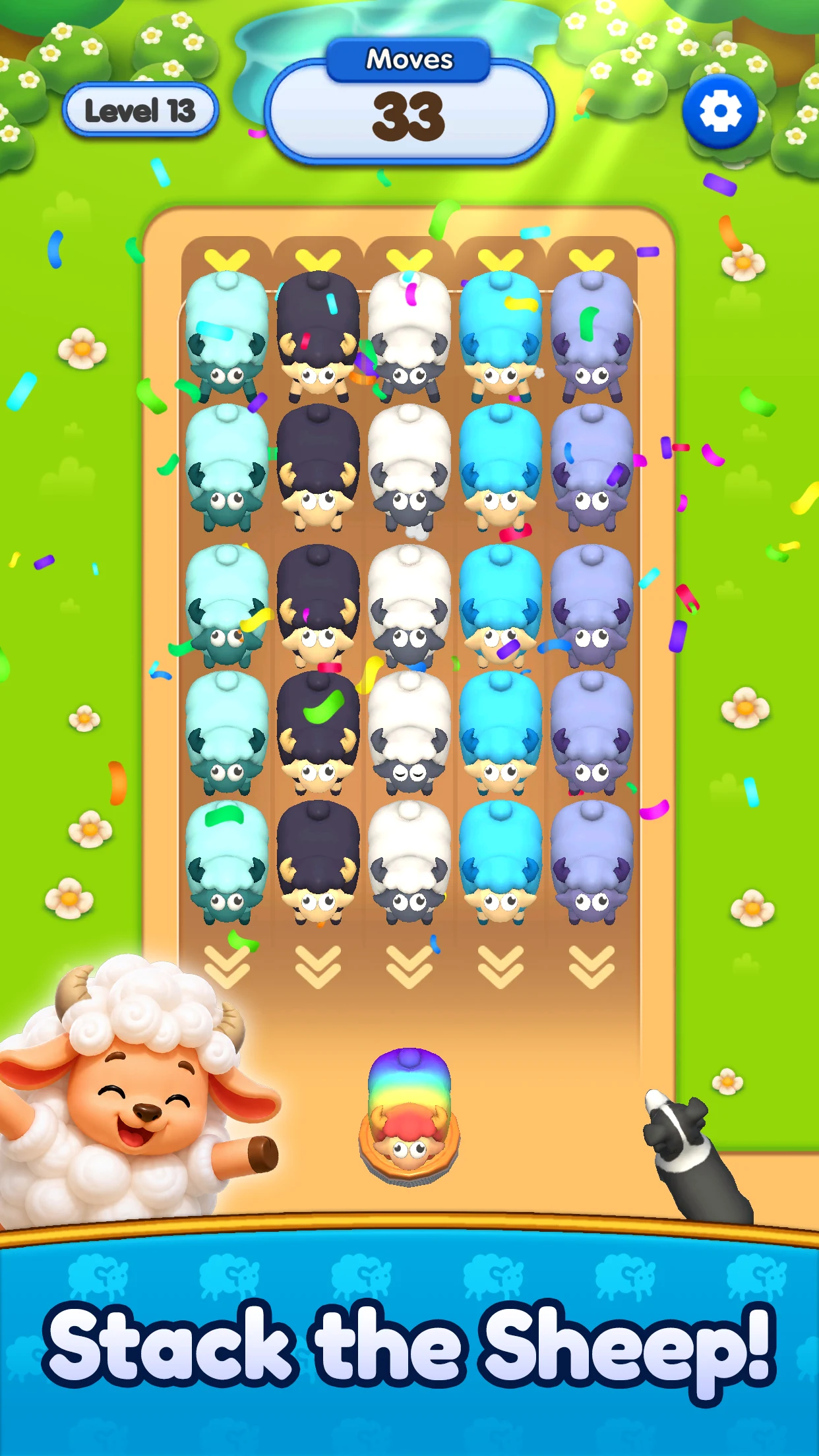Sheep Stack: Animal Sort screenshot