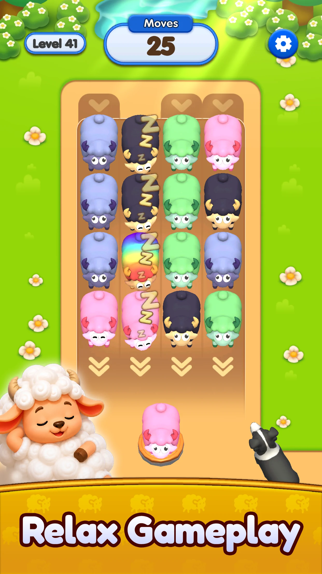 Sheep Stack: Animal Sort screenshot